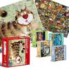 jigsaw puzzle for advanced Features a letter code on the back for easy art print reproduced with Perfect for wall decor and relaxation x 100