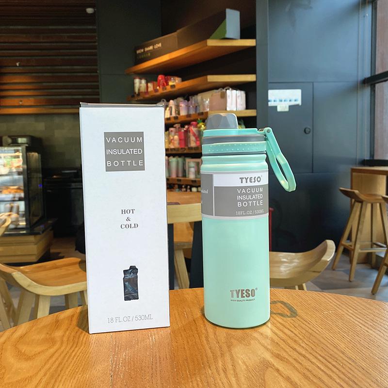 Tyeso Ice King Insulated Sports Bottle - Large Capacity for Men & Women