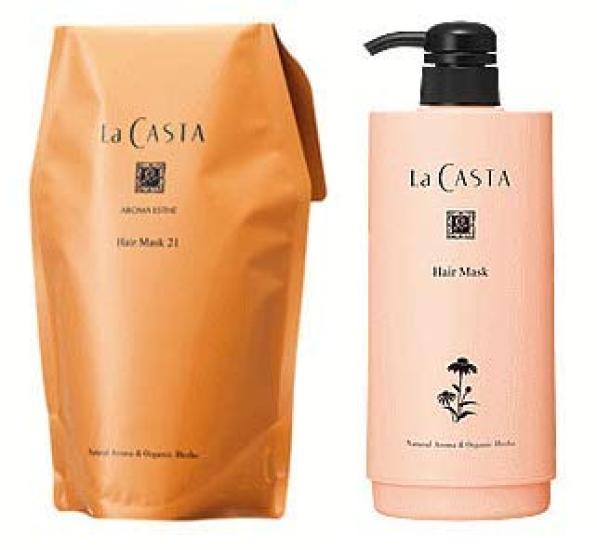 

New La Casta Aroma Esthe Hair Mask 21 600g (refill), special cartridge container set