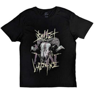 Bullet For My Valentine Unisex Adult Ram Back Print T-Shirt