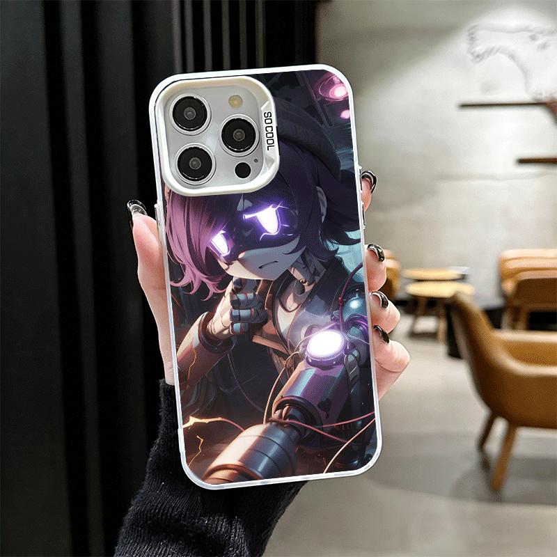 

M-Murder D-Drones Uzi Doorman Soft Phone Case for iPhone 15 16 17 Pro Max 17Air 16E 14 Plus 13 12 Mini Shockproof Cover Back She iPhone 17 Pro Max