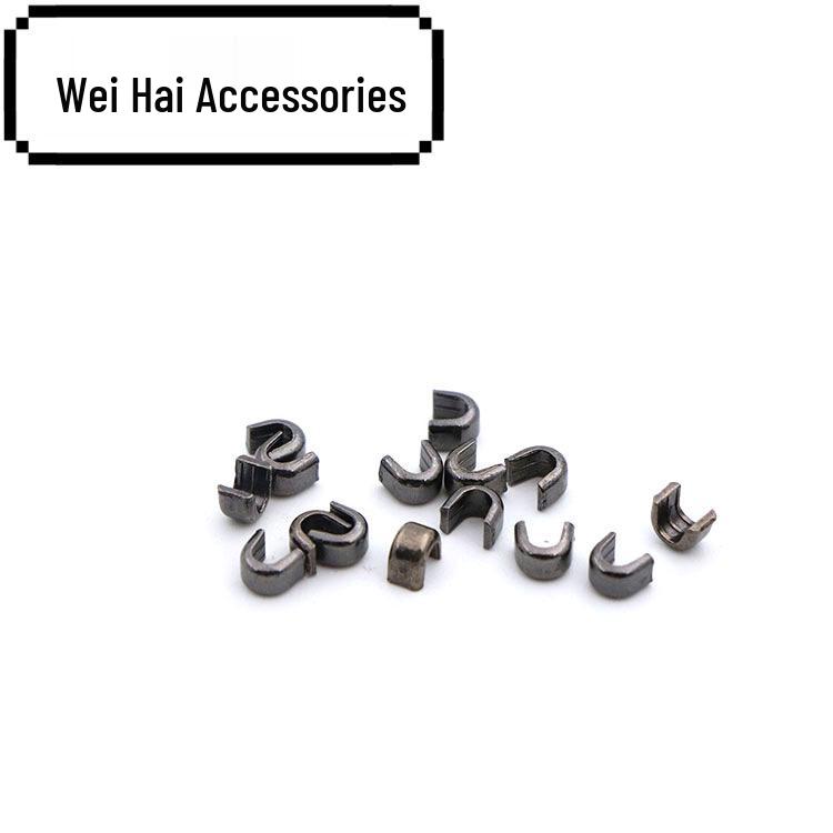 Metal Zipper Top & Bottom Stops: No. 3, 5, 8, 10 | I-Shaped, U-Shaped, Four-Pronged Codes
