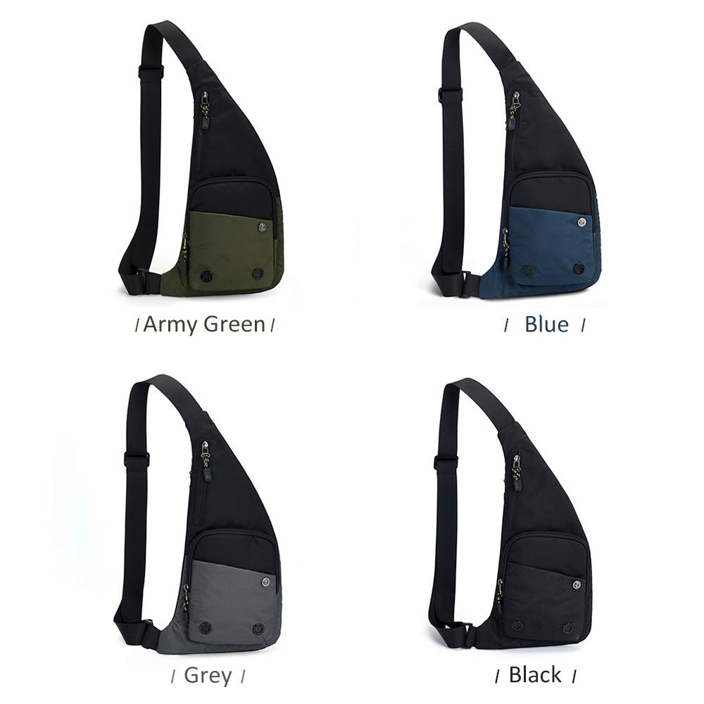 Torba na ramię dla mężczyzn i kobiet Lekka torba na ramię typu crossbody Plecak na ramię Torba na klatkę piersiową do jazdy na rowerze