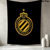 Club Brugge Kv Wall Tapestry Aesthetic Wall Hanging Printed Fabric Blanket Decorative Tapestries For Bedroom Living Room Home Decor