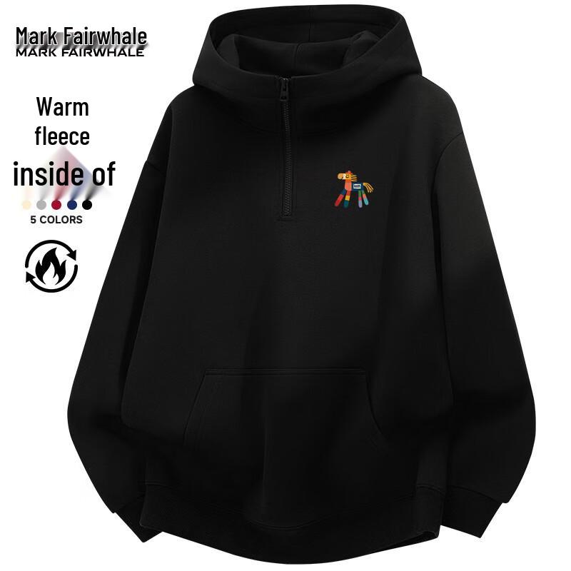 Mark Fairwhale Heavyweight 415G Fleece Hooded Sweatshirt (Unisex)