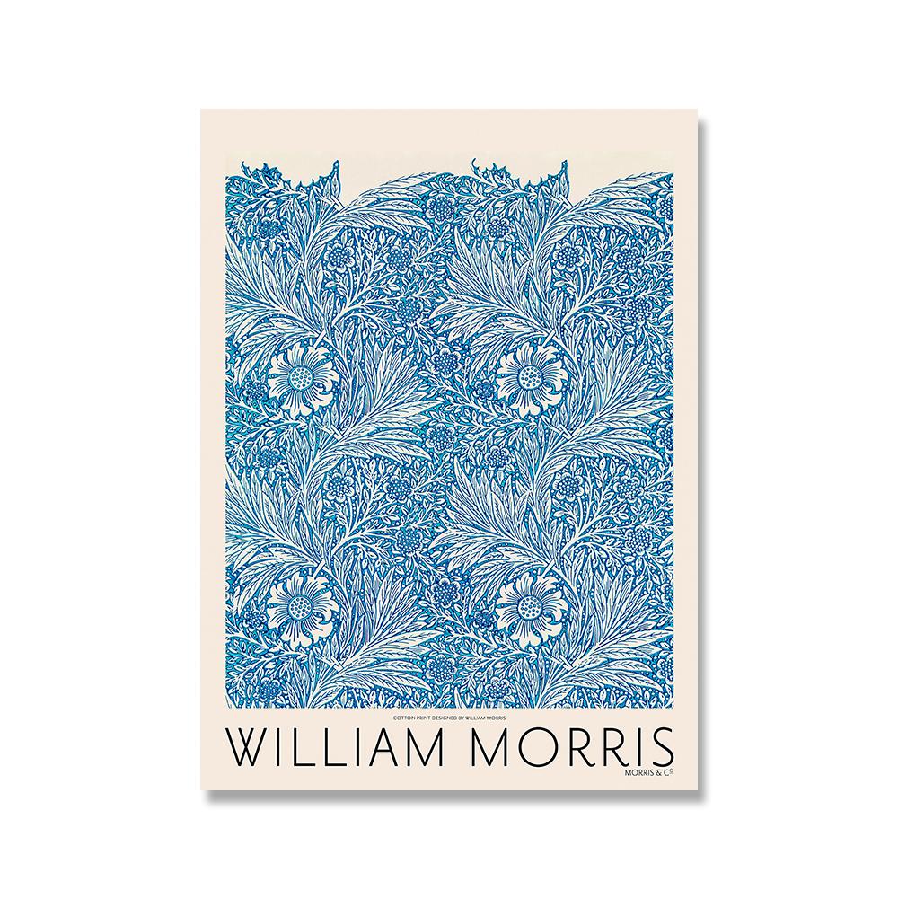 

Лондонское метро в стиле модерн, картина на стене, печать на холсте Уильяма Морриса, плакат выставки музея Виктории и Альберта 40x50cm No Framed