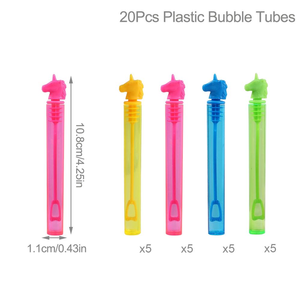 Unicorn Bubble Tube Soap Bottle Unicorn Birthday Party Decoration Kids Favors Wedding Baby Shower Party Supplies Guests Gift