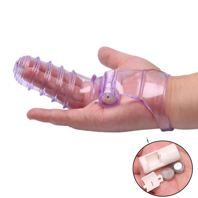 Fingerarm voksen sexleketøy for kvinner Vaginal massasjeapparat Kvinnelig masturbator Klitorisstimulator