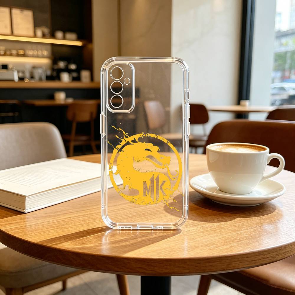 Game M-MortalS K-Kombat Phone Case For SamsungA10,12,20,21S,30,31,40,50,51,52,70,71 Transparent Cover