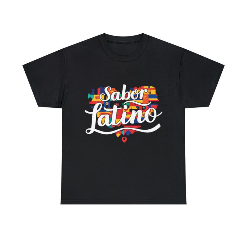 Sabor Latino Latin Flavor Hispanic Heritage T Shirt S 5Xl
