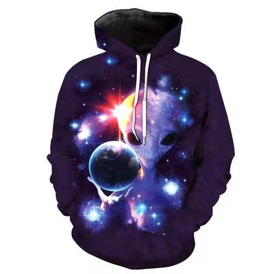 Spring Autumn  3D Printed Male Star Model Mountain Pattern Sports Casual Hoodie Neutral Fashion Casual Street Oversized Tops