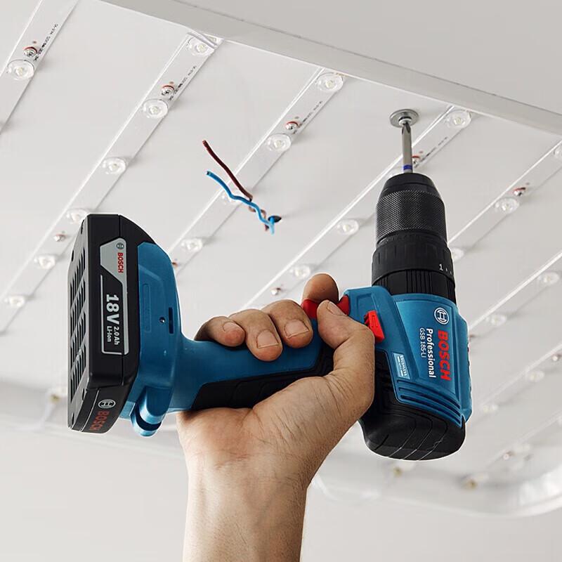Bosch GSB 185-LI Brushless Cordless Impact Drill/Driver with Dual Batteries CN plug (adapter included)