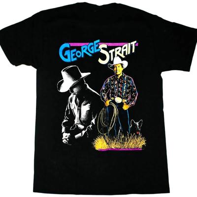 Vintage George Strait Singer Tour Concert Men’s T Shirt