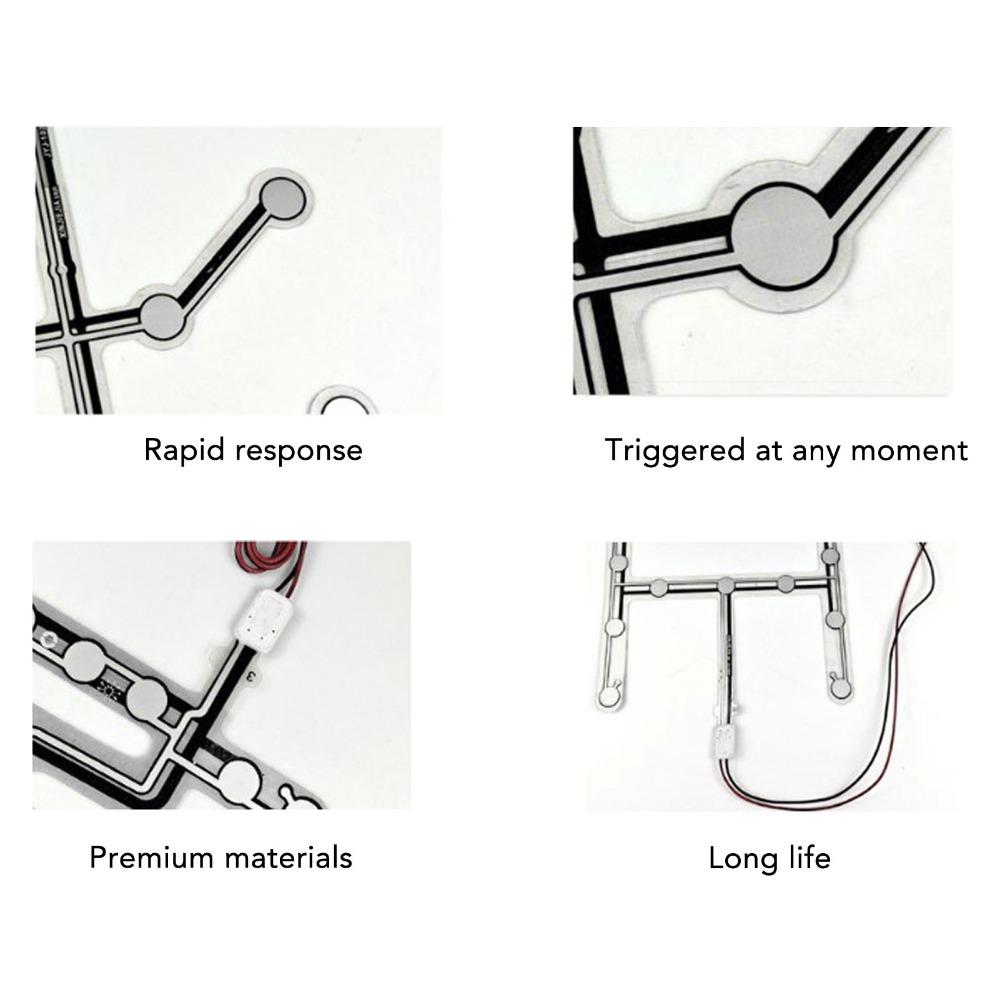 Thin Film Safety Pressure Sensor 50V Pressure Reminder Occupancy Detection Universal Gravity Switch Sensor Passenger Safety