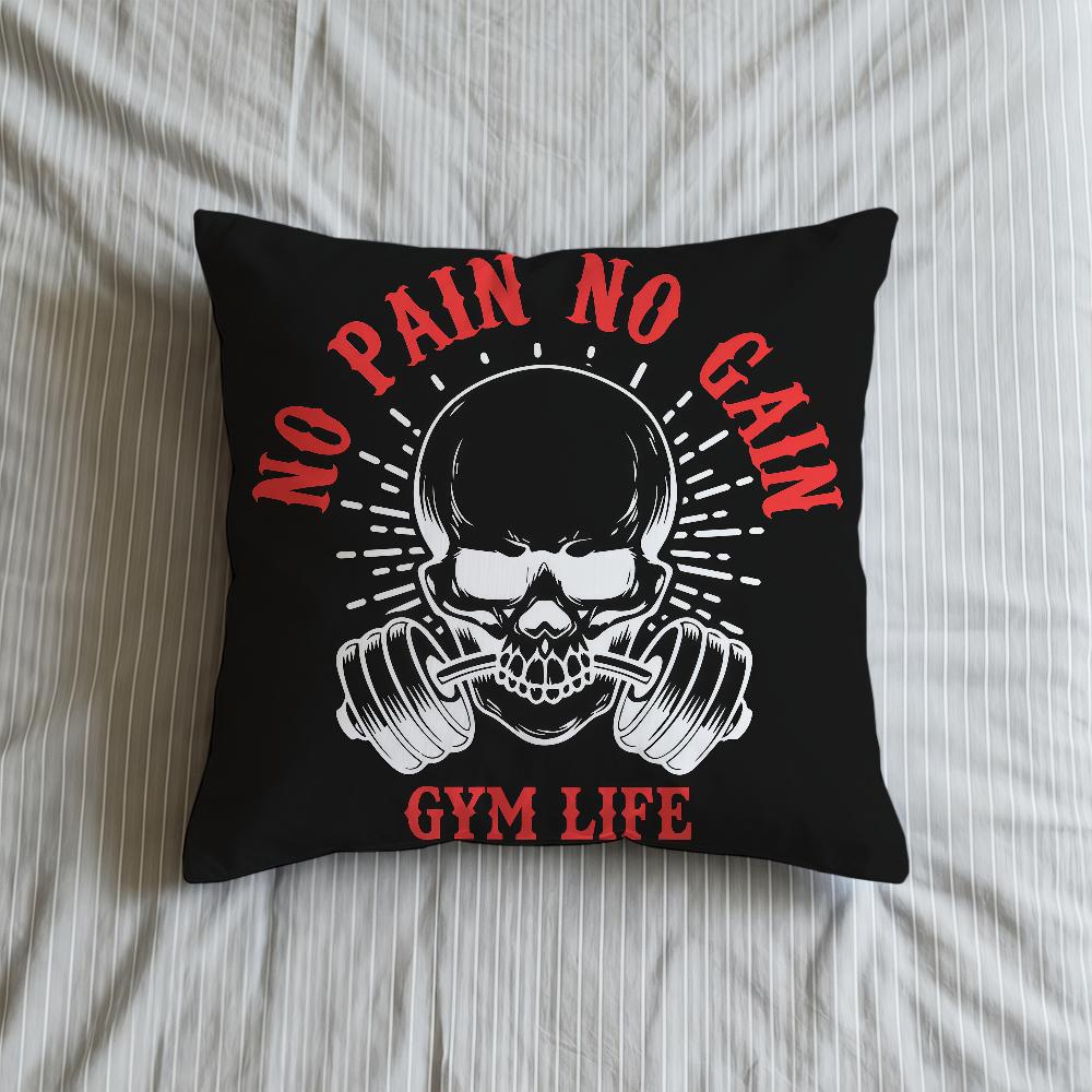 No Cushion Cover Soft No Pain Case Gain Sofa Living Room Home Comfortable Office Decor Protective Pillow