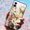 For Samsung Galaxy S25 Edge 3D Relief Flower Emboss Soft Silicone Back Cover Case for Galaxy S25 Edge 5G 3D Relief Case S25 Edge