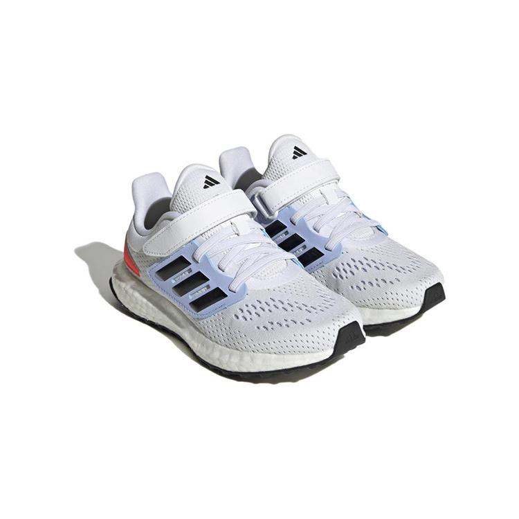 Adidas Pureboost 22 C Fabric Abrasion Resistant Low top Kids' Running Shoes White Blue Kids' GZ2601