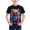 4-15 Years Old T Shirts Flag Comfortable Polyester Boys Girls Children Long Sleeve T-Shirt Cartoon 3D Printed T Shirt Kids Clothing