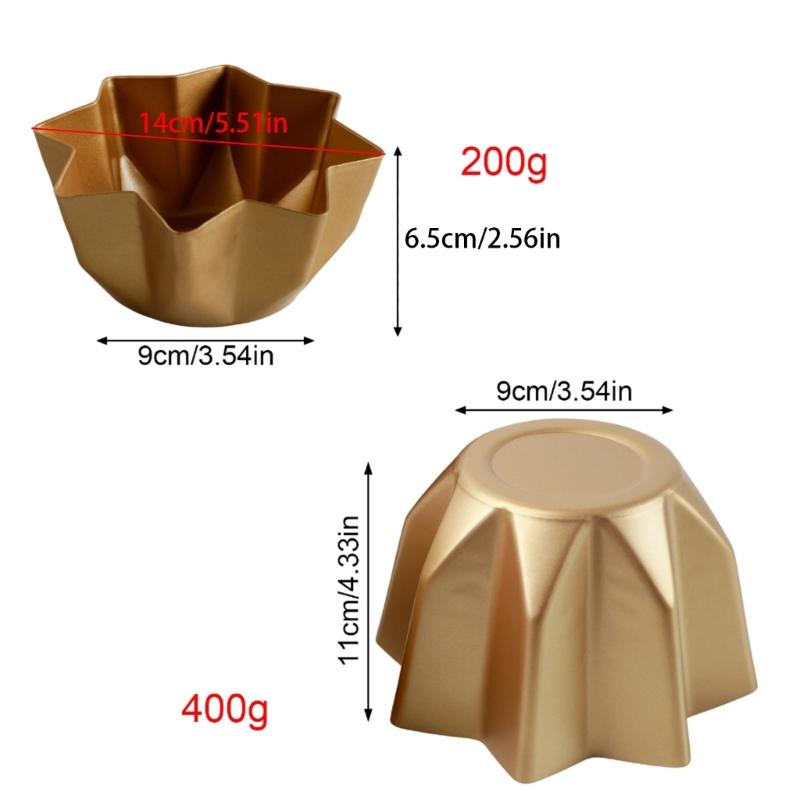 Traditionelle Weihnachtskuchenformen Lebensmittelgeeignetes eloxiertes Aluminium für gleichmäßiges Backen