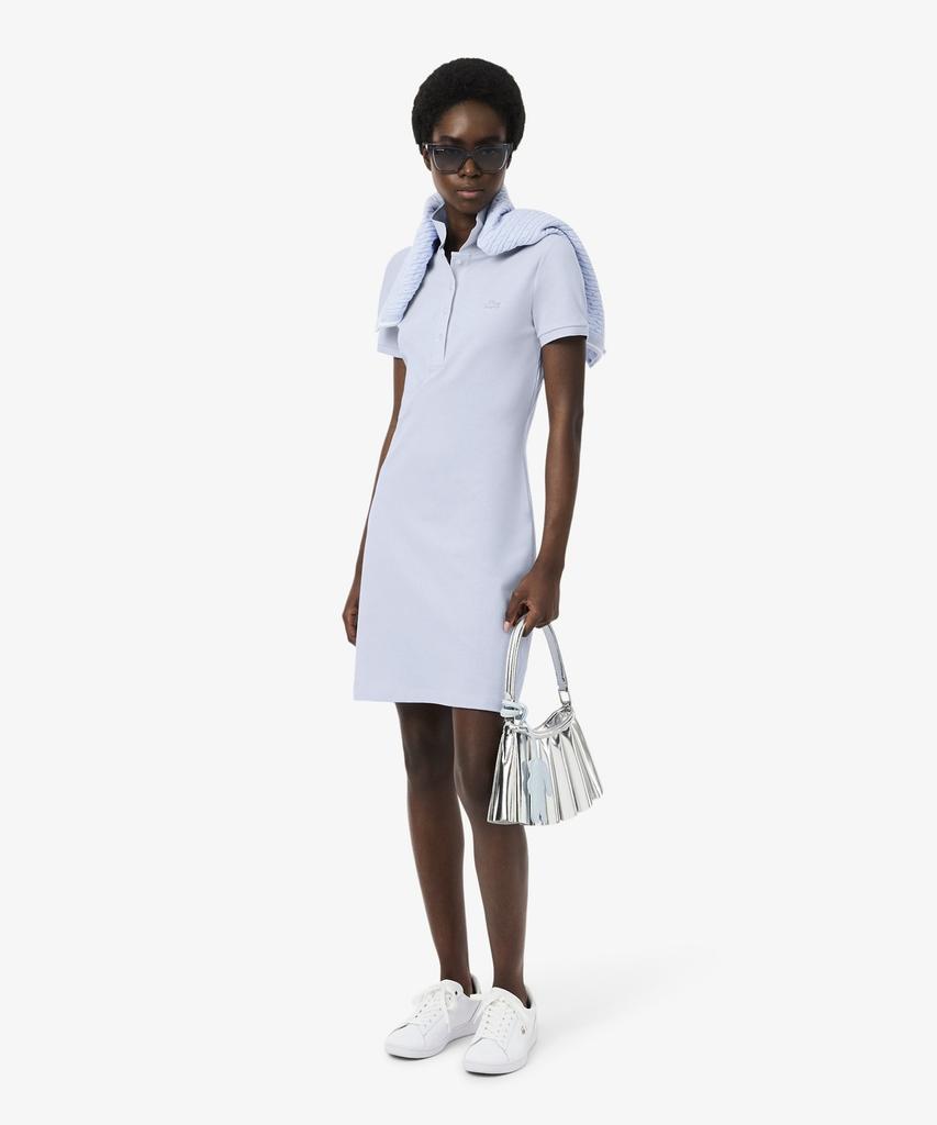 Lacoste Women'S Slim Fit Mini Pique Polo Dress Ef5473-56G J2G