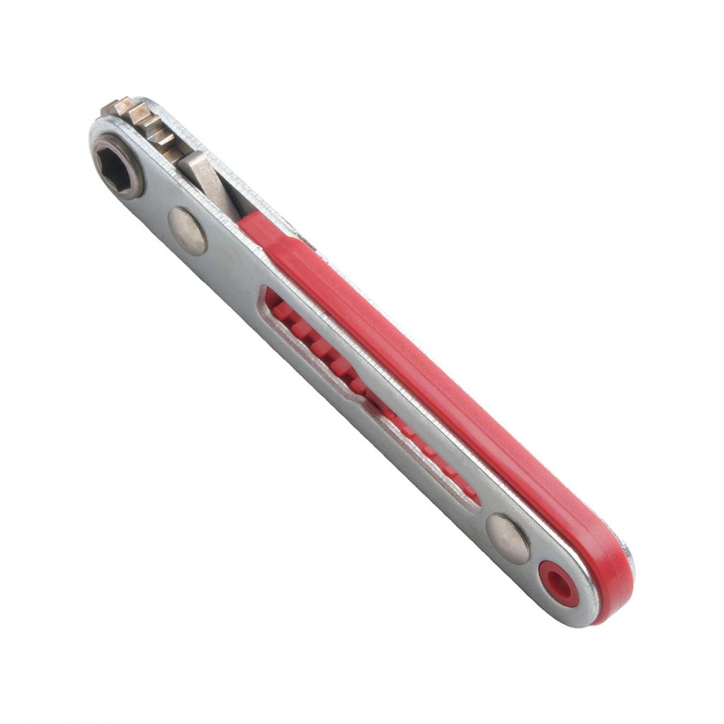 Compact Two Way Ratchet Screwdriver Set Corner Bend