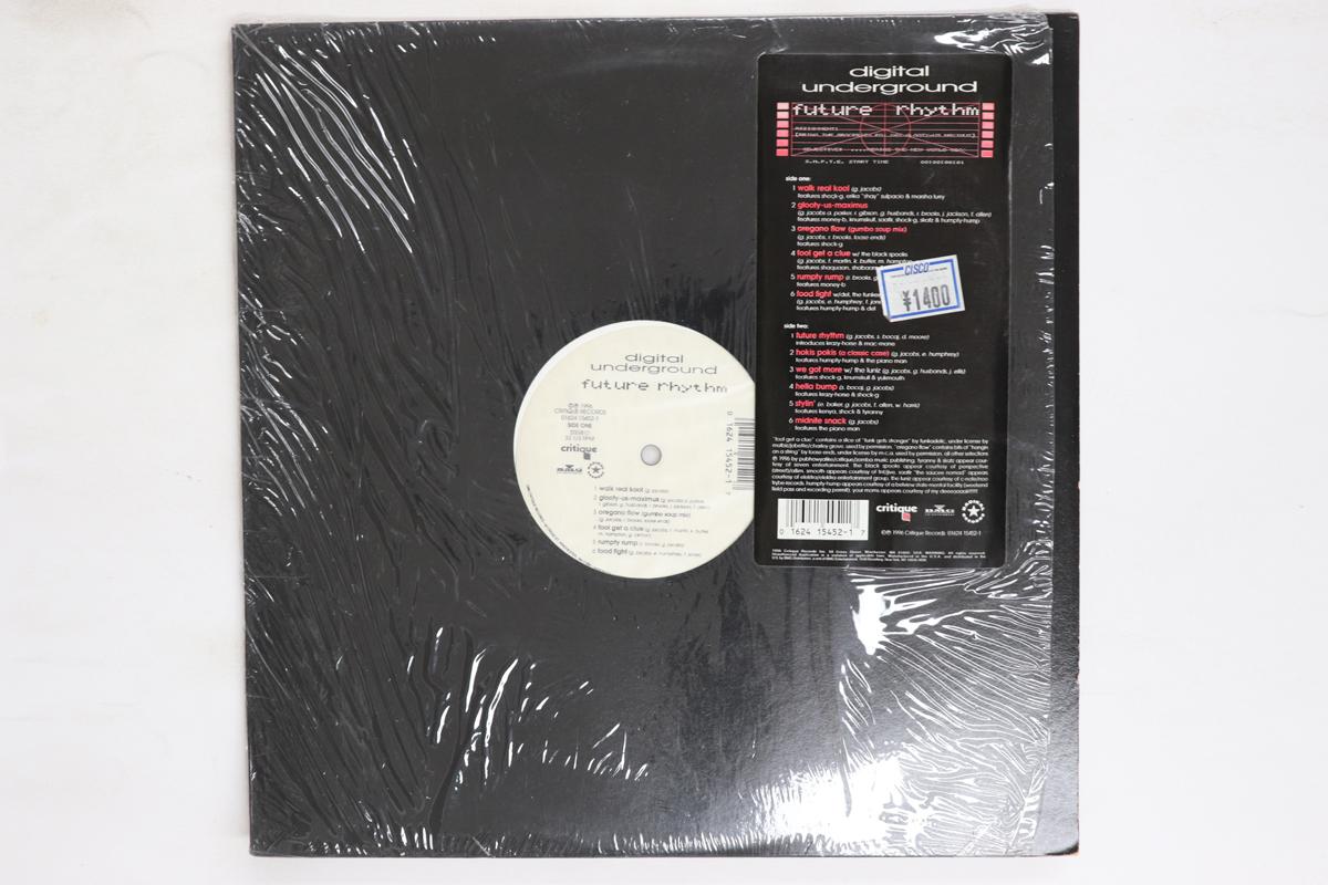 

LP Record DIGITAL UNDERGROUND Future Rhythm 0162415452 CRITIQUE 1996 US Rap HipHopRB Used