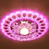 Modern Crystal Glass LED Ceiling Spot Light Corridor Hallway Aisle Porch Ceiling Mounted Recessed Home Decor Lighting Fixture