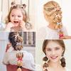 30pcs/set Mini Bowknot Hair Clips for Women Girls Sweet Lovely Colorful Ribbon Braided Hairpins Headwear Hair Accessories