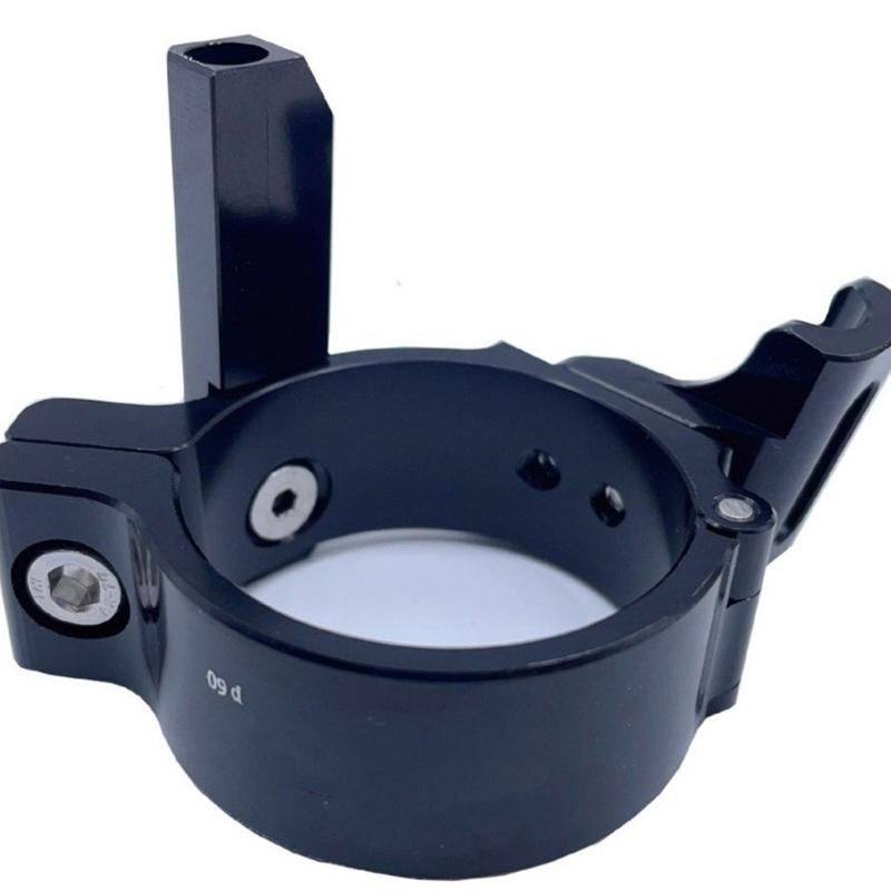 High Compatibilities Aluminum Alloy Derailleur Clamps Enabling Double Chainwheel Mount on Single Speed for Folding Bikes