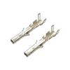 50 Pcs Copper Crimp Terminal Metal Pins Computer 4.2 MM Connector Terminals Female Needle Pin Low Foot L15 5556 5557(50 Pcs)