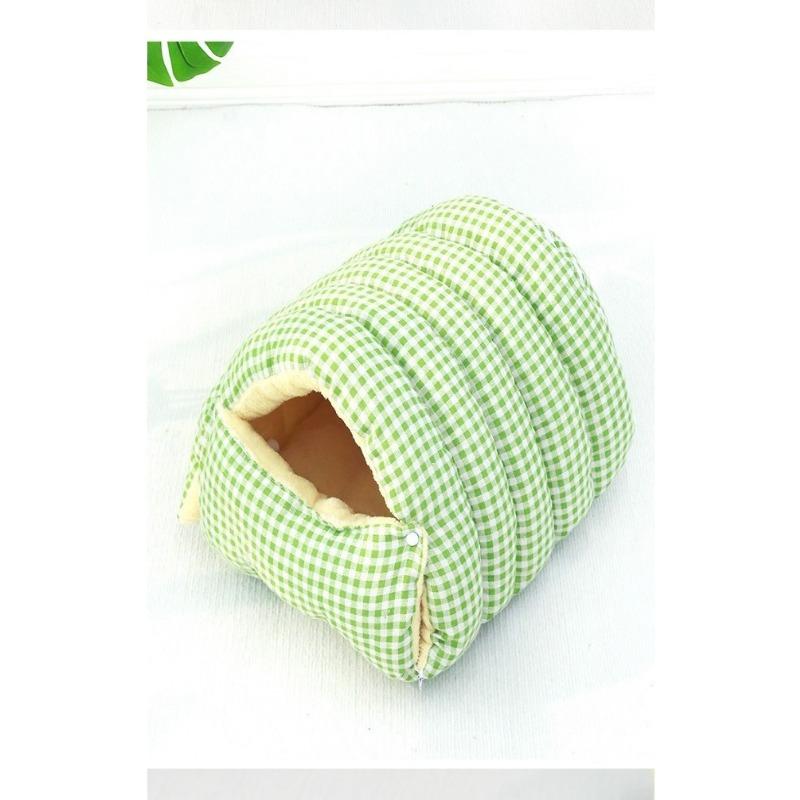 Warm Thick Plush Enclosed Cat Cave Bed Sleeping Nest For Cats And Small Dogs