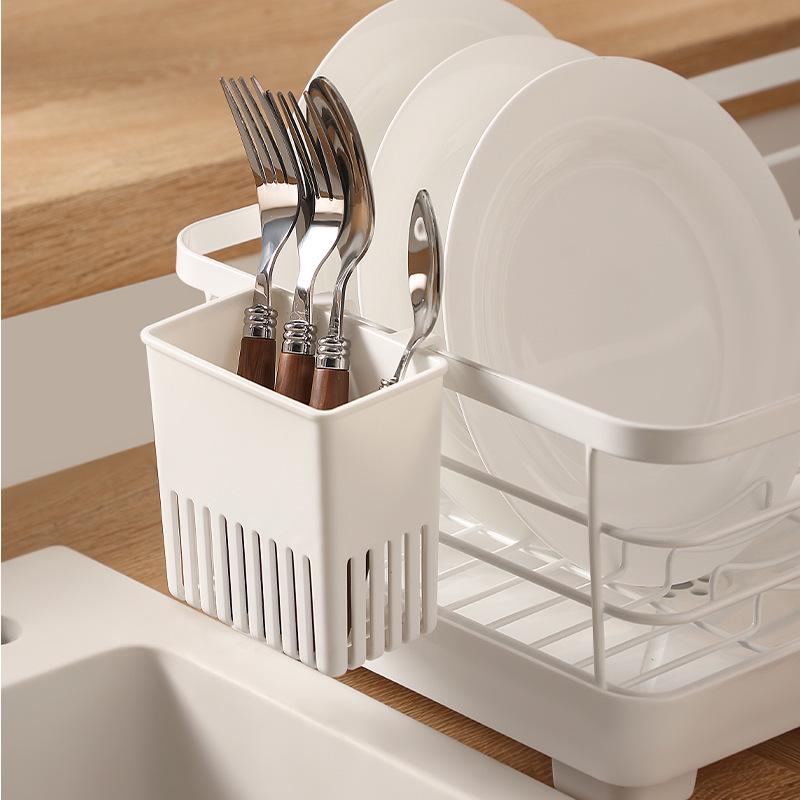 Aquarium-Ablauf-Hängekorb für die Küche für Besteck und Geschirr