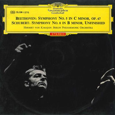 LP Record HERBERT VON KARAJAN BERLIN PHILHAR Beethoven Symphony No. 5 In C Mino SLGM1270 DEUTSCHE GRAMMO Japan Classical Used