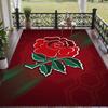 Soft Floor Carpet England Rugby Pattern Area Rug Decorative Mat For Home Room Decoration