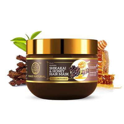 Shikakai & Honig Haarmaske 200 g Tiefenpflege Haarpflege Für Trockenes Splissiges Haar Glatt Weich Kämmbar