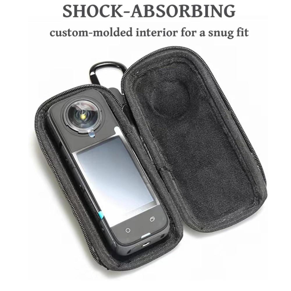 Storage Case For Insta360 X4 Anti-Scratch Shock Absorption Protection Carry Bag For Insta 360X4 Sports Camera Accessories