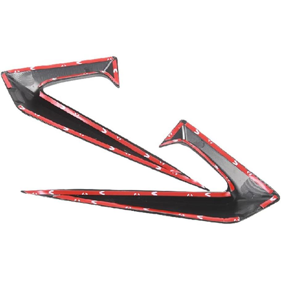 Auto Parts 2PCS Side Camera Protection Cover Carbon Fiber mudapron Trim Cover for Tesla Model 3 2017-2021(Black-Matte Black)