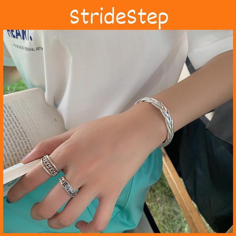 Unique 925 Silver Hollow Smiley Face Ring For Women Fashionable Geometric Style