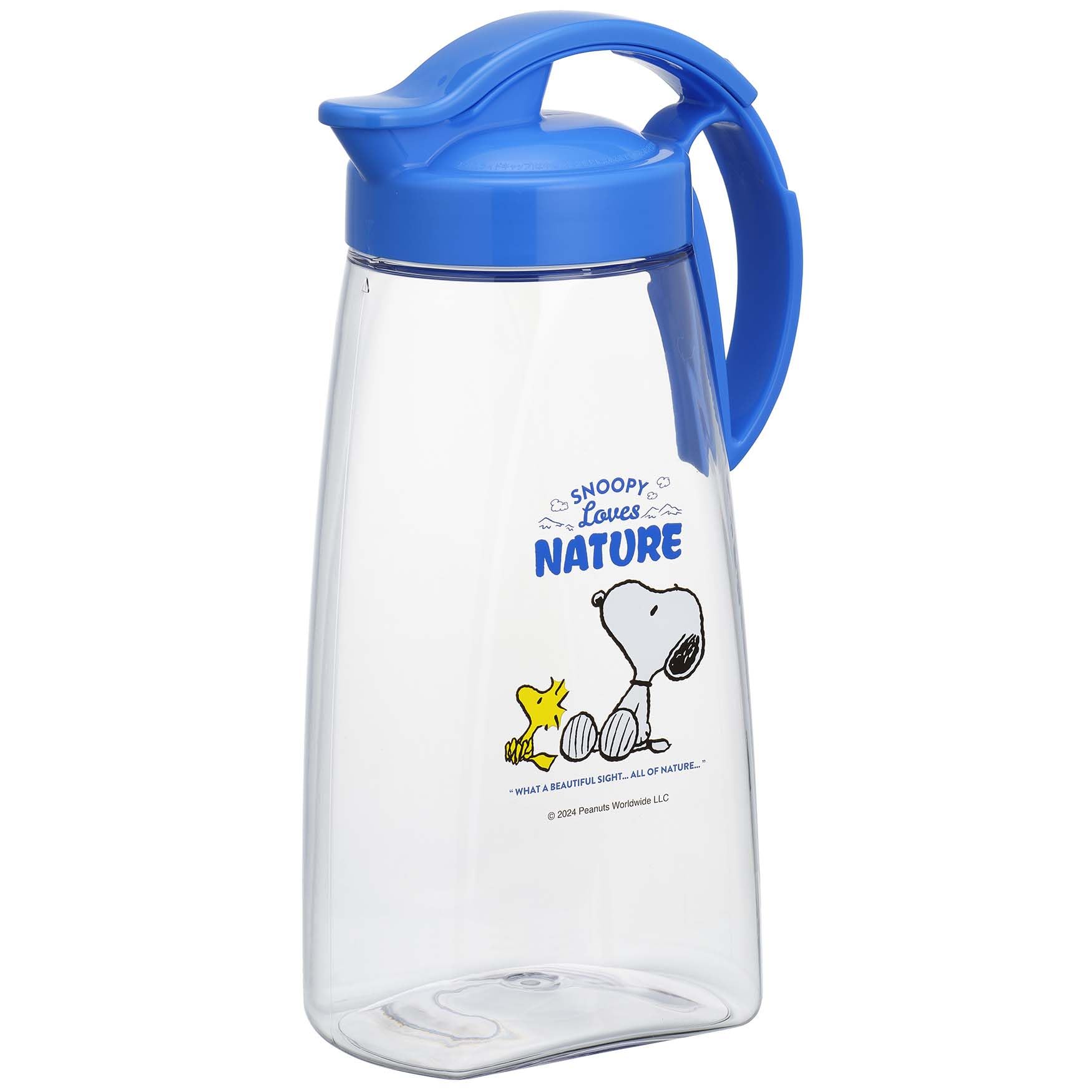 

Iwasaki Industrial Lastroware Slide Barley Tea Boiling Water Horizontal with Snoopy Vertical/Horizontal Pitcher, 2.2L, Bottle, Compatible, Sliding,