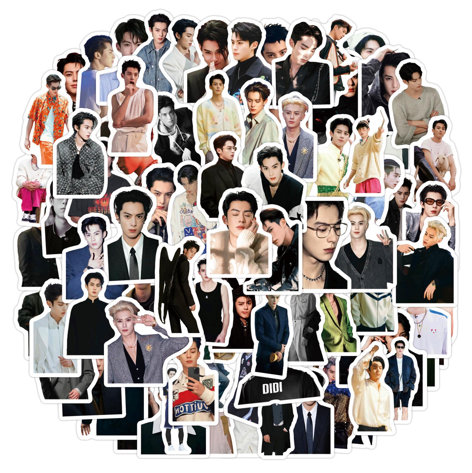 

100 Sheets Wang Hedi Stickers - Perfect for Journals, DIY Decor, and Phone/Laptop Accessories