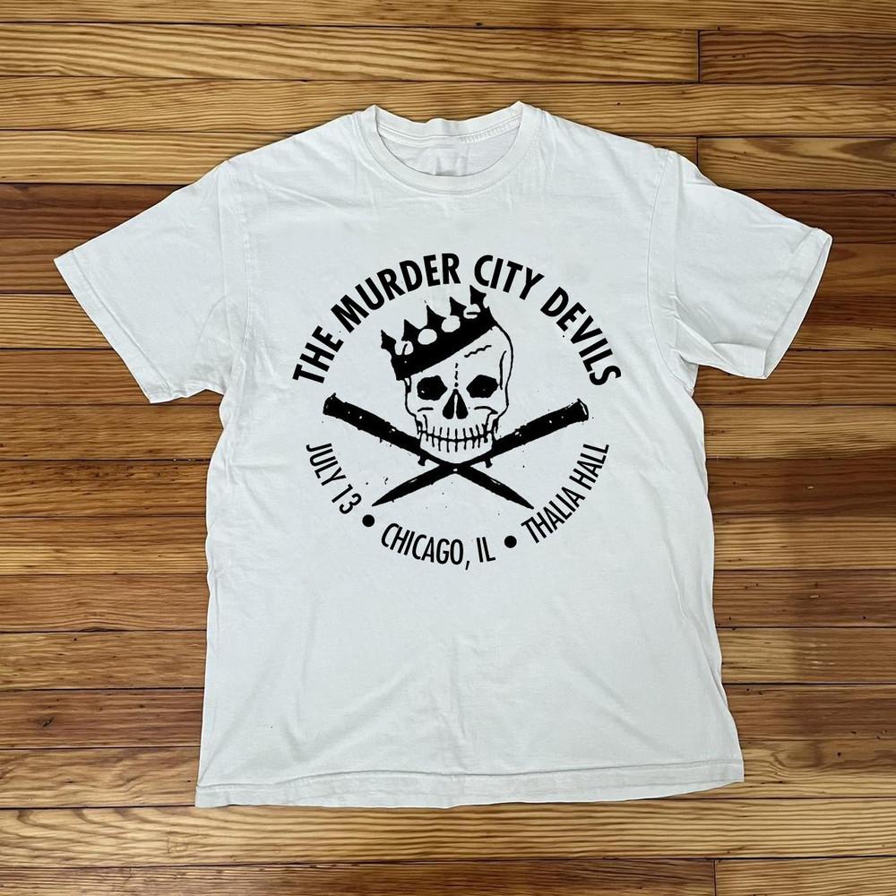 

ГОРЯЧЕЕ The Murder City Devils Черная Хлопковая Все размеры S-5XL Подарок Фанатам Футболка 1HRL264 Унисекс Футболка XXXXL