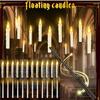 Floating Candles with Magical Wand Remote Hanging Candle LED Flickering Flameless for Party Home Ceiling Decor Gifts for Kids