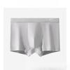 Plus Size Men's Summer Pure Cotton Class A Cotton 10A Antibacterial Breathable Mid Waist Briefs