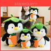 Peluche Pinguino Foglia Carino con Imbottitura in Cotone PP per il Comfort Notturno dei Bambini e come Regalo