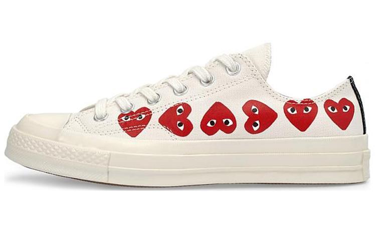 

Converse Comme des Garçons Play x Converse Chuck 70 Low Top Multi Heart 162975C 41.5