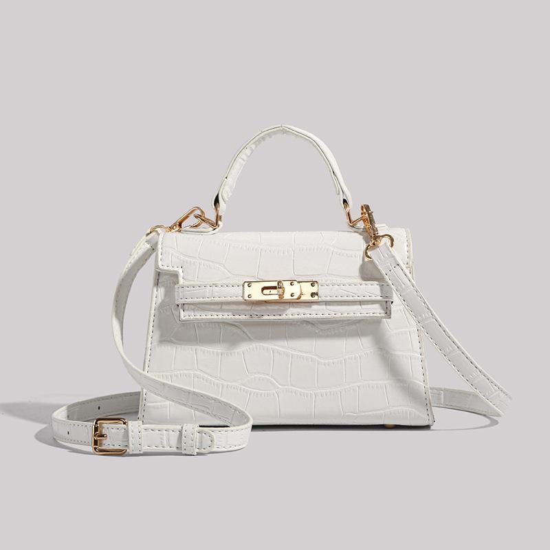 Piccola Borsa, Nuovo Stile Versatile da Donna, Borsa da Donna, Senso di Alta Gamma, Monospalla a Tracolla, Borsa a Mano Kelly alla Moda e di Stile