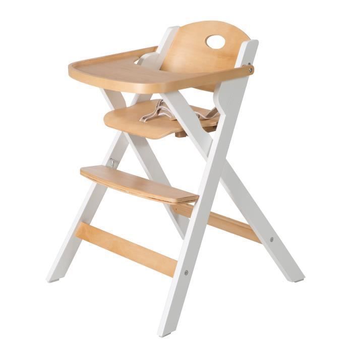 Chaise haute pliable peu encombrante avec plateau à manger - ROBA - Réglable - Accessoires bébé - Bébé