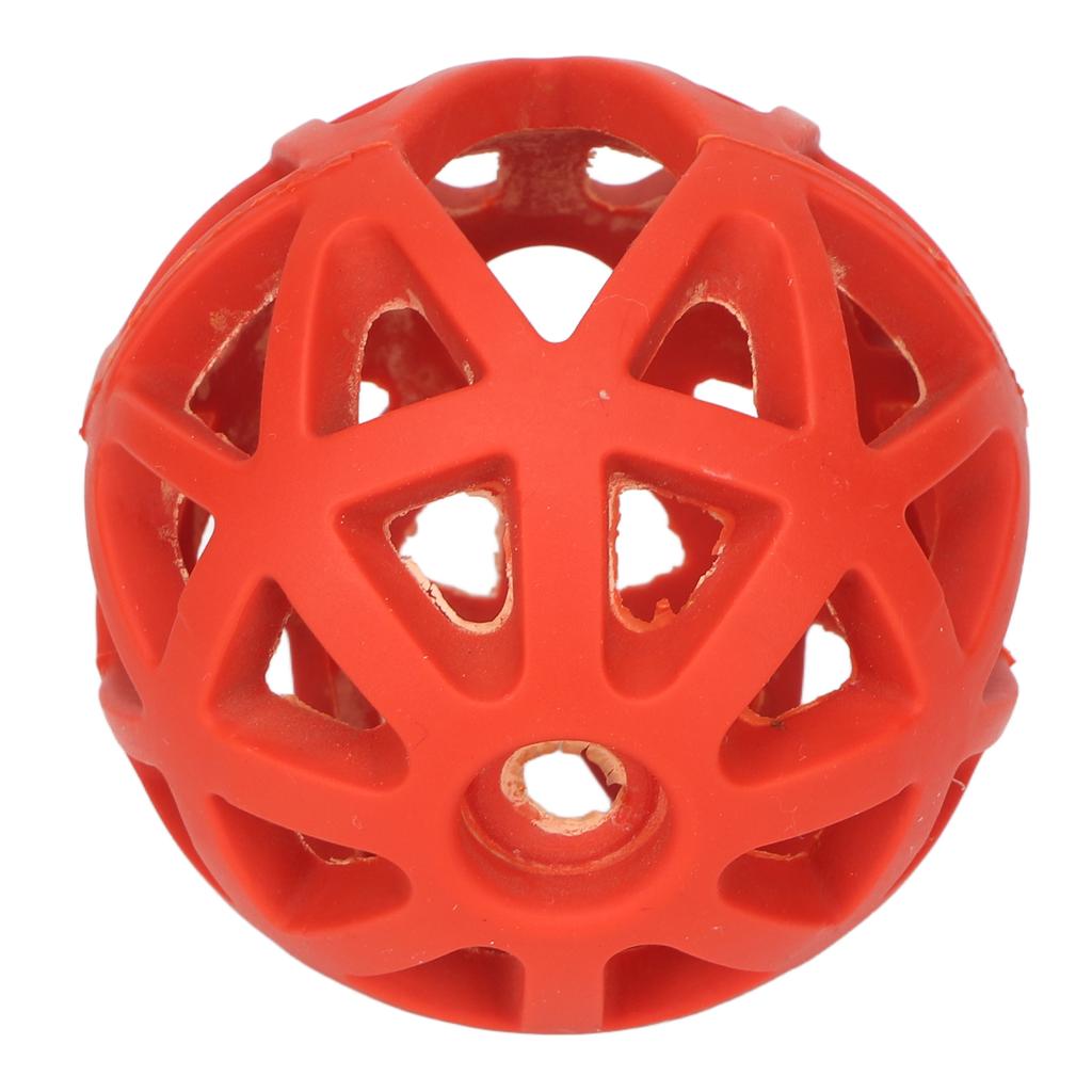 Hollow Dog Ball Bite Resistant Teeth Grinding Interactive Rubber Pet Chewing Ball Toy for Indoor Outdoor