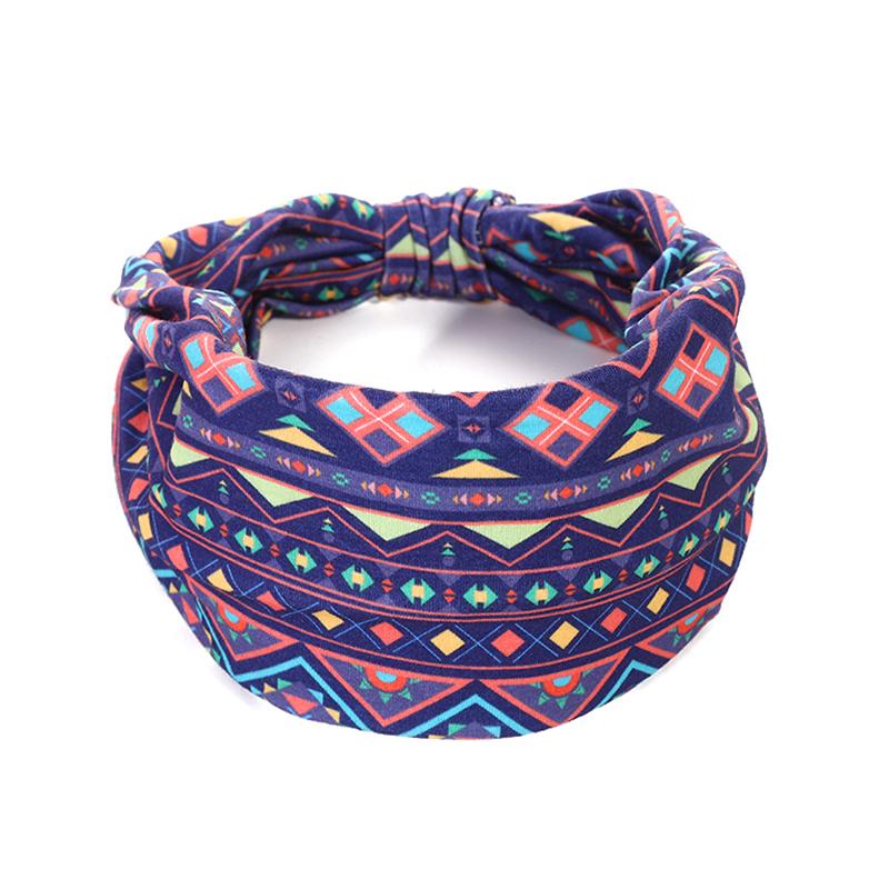 

Хлопковая эластичная повязка на голову с африканским узором и принтом, эластичная повязка для волос в стиле твист, широкая повязка для волос, бандана, тюрбан, повязка на голову с узлом
