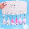 3 Paar Bubble Tea Tropfenohrringe Set für Damen Simulation Fruchtsaft Ohrringe Mädchen Party Schmuck Geschenke